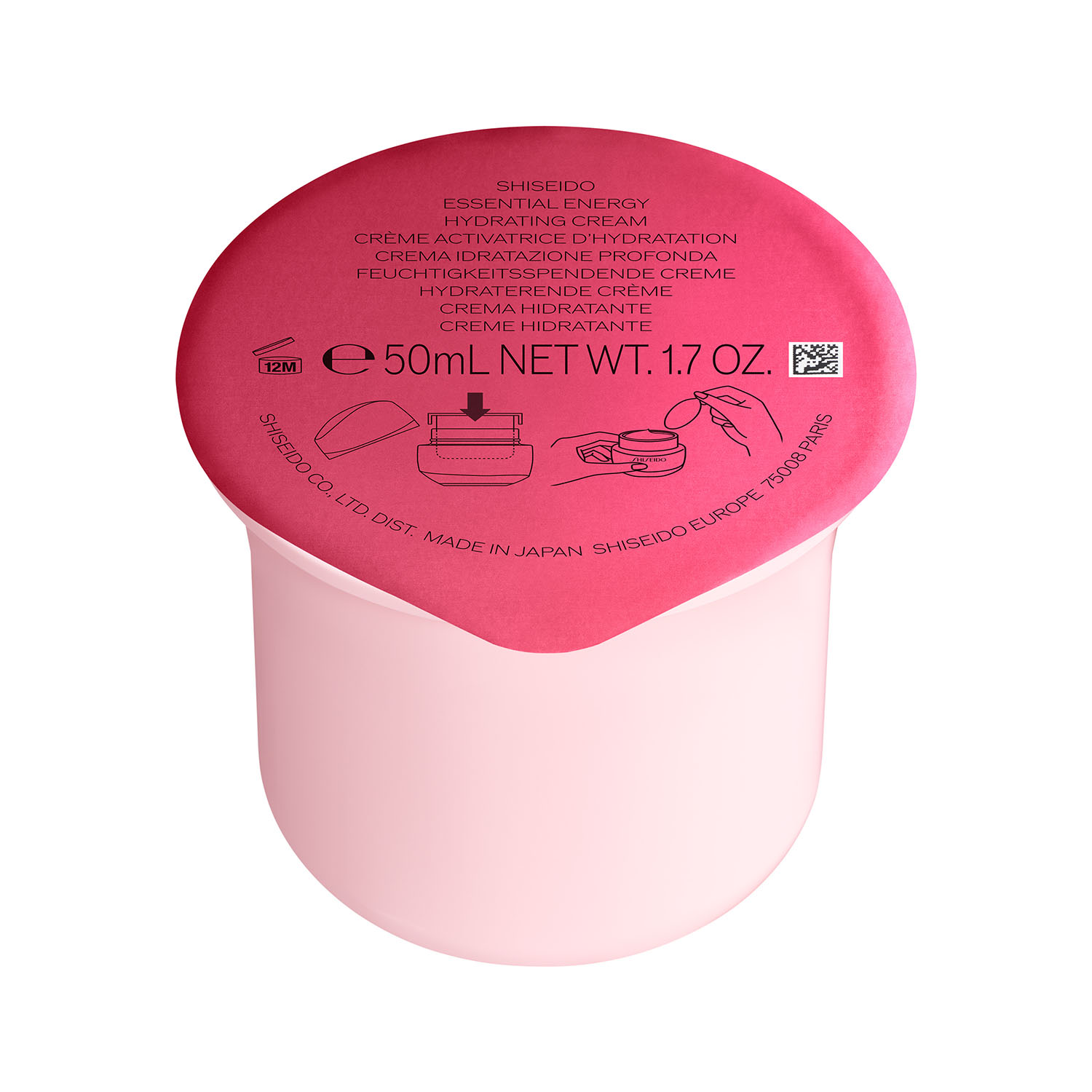 Hydrating Cream Recarga - SHISEIDO, ESSENTIAL ENERGY